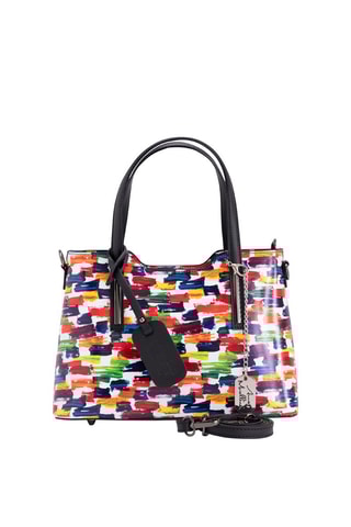 Sac à main en cuir Cicile - Anna Morellini - Rose