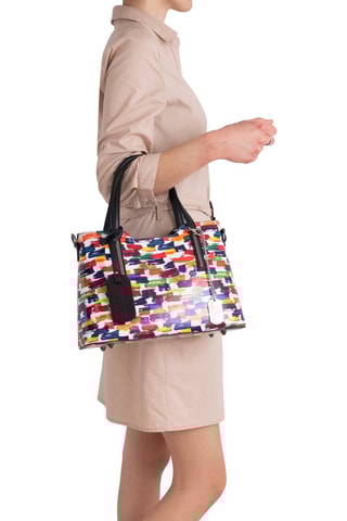 Sac à main en cuir Cicile - Anna Morellini - Rose