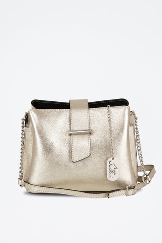 Sac bandoulière en cuir Ciosa - Doré