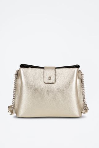 Sac bandoulière en cuir Ciosa - Doré