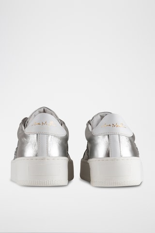 Baskets en cuir Torecia - Argenté