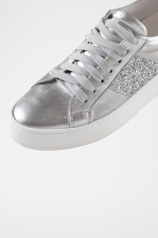 Baskets en cuir Torecia - Argenté