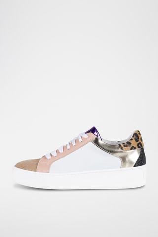 Baskets en cuir Lassellana - Beige