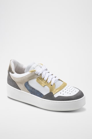 Baskets en cuir Rosiletta - Violet