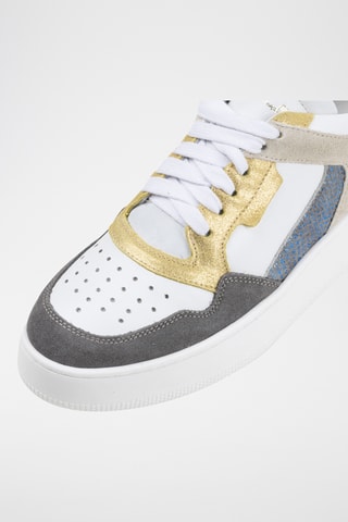 Baskets en cuir Rosiletta - Violet