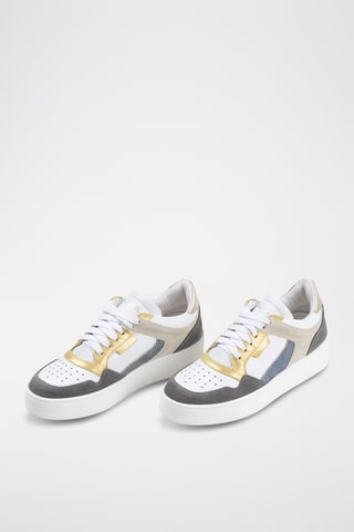 Baskets en cuir Rosiletta - Violet