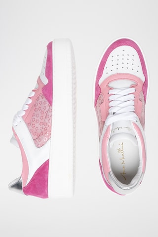 Baskets en cuir Melamatia - Rose