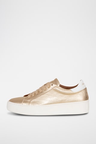 Baskets en cuir Giglia - Doré