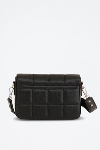 Sac bandoulière en cuir Marzia - Noir