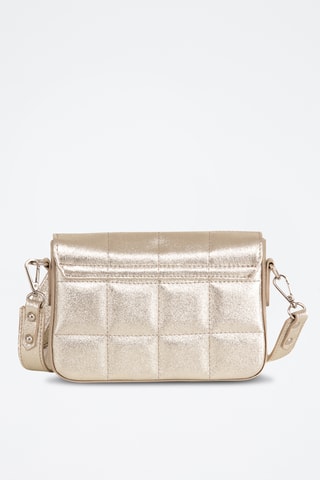 Sac bandoulière en cuir Marzia - Argenté