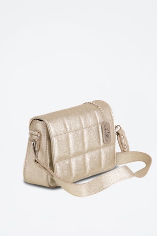 Sac bandoulière en cuir Marzia - Argenté