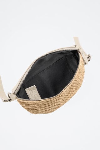 Sac banane en cuir Niccone - Beige