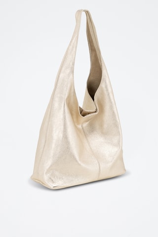 Sac à main en cuir Terracina - Argenté