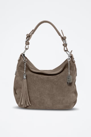 Sac à main en cuir Forena - Beige