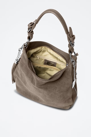Sac à main en cuir Forena - Beige