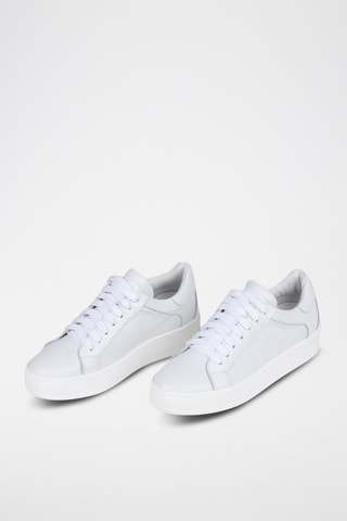 Baskets en cuir Antilina - Anna Morellini - Blanc