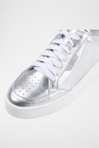 Baskets en cuir Meliatelia - Argenté