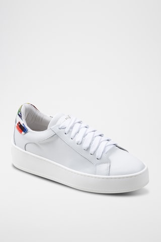 Baskets en cuir Gistella - Blanc