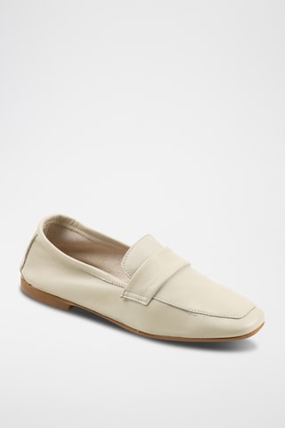 Baskets en cuir Sylvira - Beige