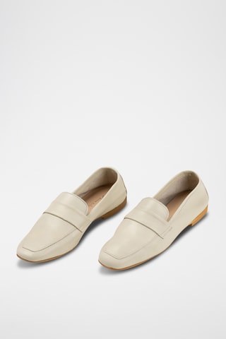 Baskets en cuir Sylvira - Beige