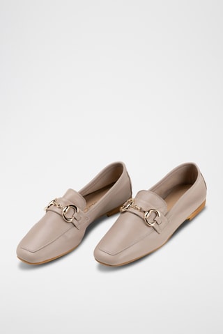 Mocassins en cuir Pinetta - Rose