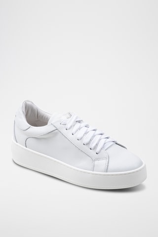 Baskets en cuir Eugella - Blanc