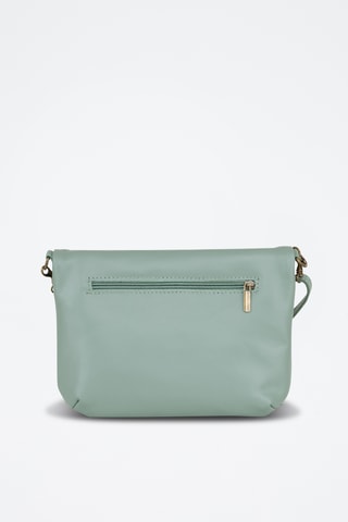Sac bandoulière en cuir Alice - Vert clair