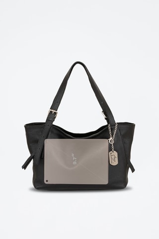 Cabas en cuir Electra - Anna Morellini - Noir