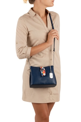 Sac bandoulière Vida - Bleu