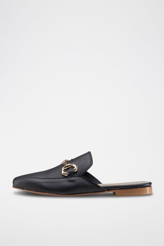 Mules en cuir Giulisa - Anna Morellini - Noir