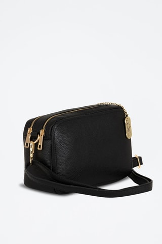 Sac bandoulière en cuir Pippa - Noir