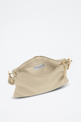 Sac à main en cuir Erenza - Argenté