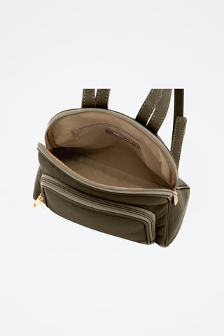 Sac à dos en cuir Breta - Vert