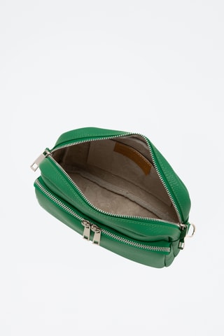 Sac bandoulière en cuir Erminia - Anna Morellini - Vert