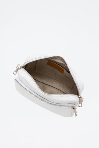 Sac bandoulière en cuir Erminia - Anna Morellini - Blanc