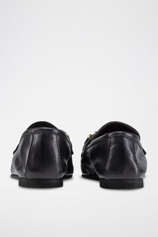 Mocassins en cuir Gelisa - Anna Morellini - Doré et noir