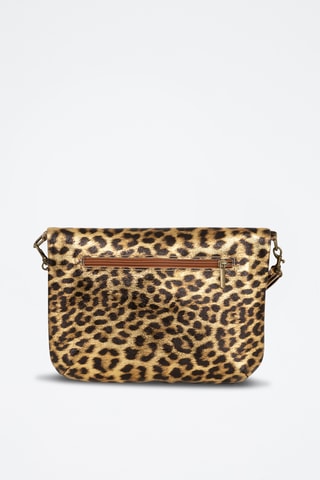 Sac bandoulière en cuir Malvina - Doré