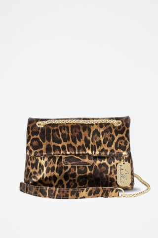 Sac bandoulière en cuir Ondina - Doré