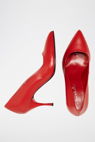 Escarpins en cuir Nesella - Anna Morellini - Rouge