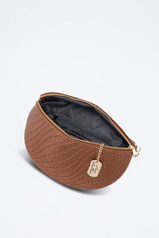 Sac banane en cuir Rufina - Marron