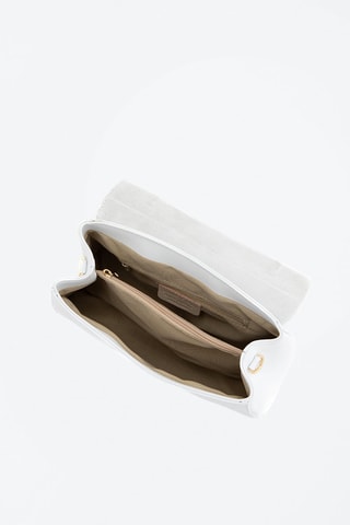 Sac à main en cuir Anna Signature 017 - Anna Morellini - Blanc, bleu, orange, rouge et vert