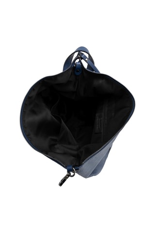 Sac à dos en cuir Aureliana - Anna Morellini - Bleu