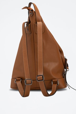 Sac à dos en cuir Aureliana - Anna Morellini - Marron