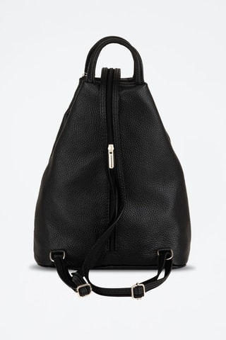 Sac à dos en cuir Renata - Noir