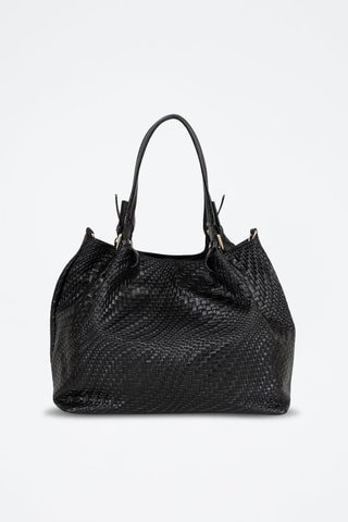 Sac à main en cuir Eloisa - Noir