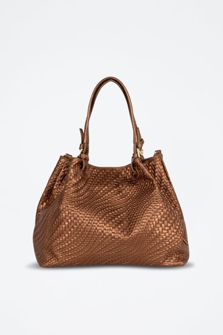 Sac à main en cuir Eloisa - Marron