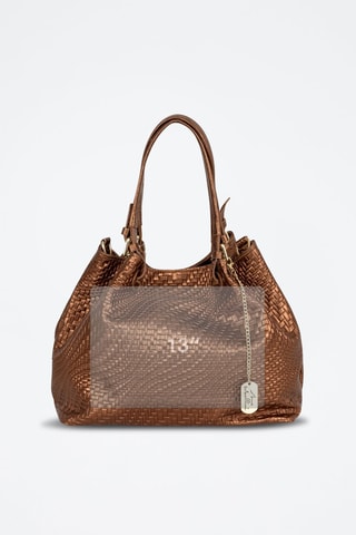 Sac à main en cuir Eloisa - Marron