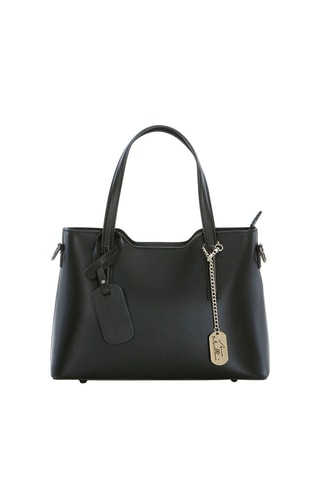 Sac à main en cuir Dalila - Noir