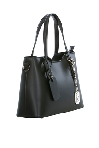 Sac à main en cuir Dalila - Noir