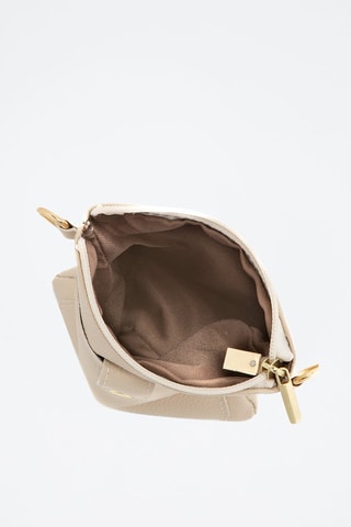 Sac bandoulière en cuir Erica - Rose